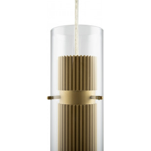 Lampa wisząca Dynamics Maytoni - Złoty klosz, Szkło | Sklep z lampami