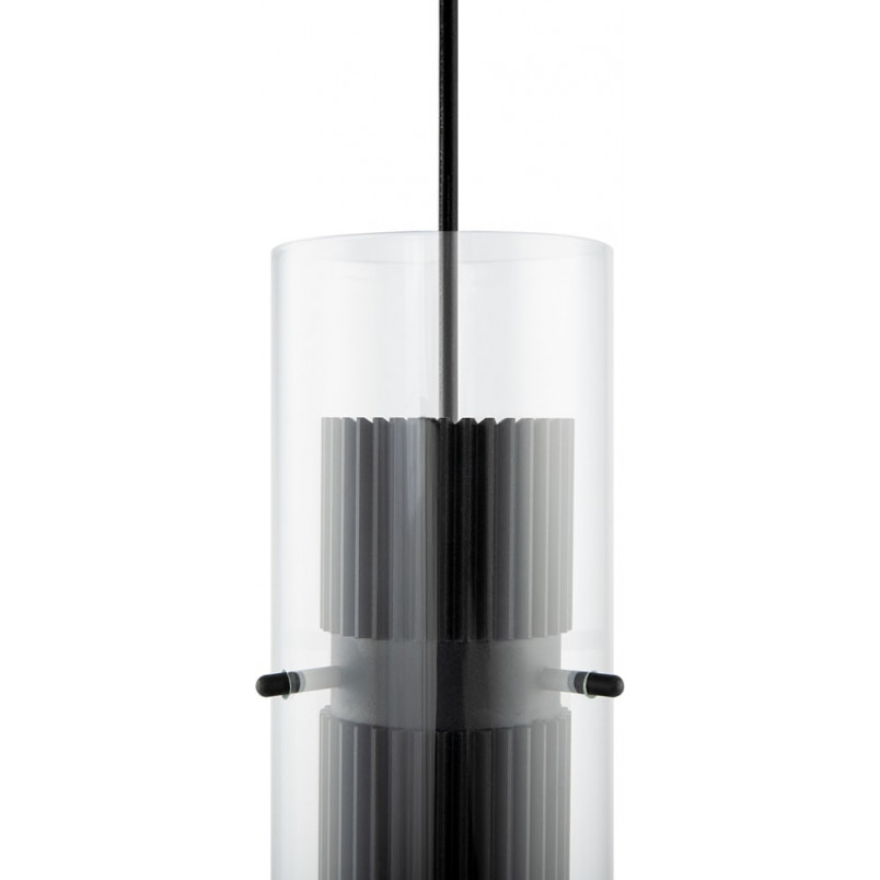 Lampa wisząca Dynamics Maytoni | Czarna, szklana, GU10