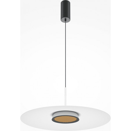 Lampa wisząca LED El 50cm biała Maytoni - Nowoczesne Oświetlenie