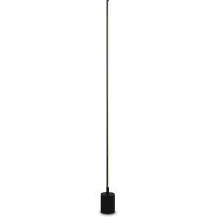 Lampa podłogowa minimalistyczna Flow LED 145cm czarna Maytoni