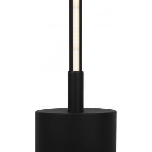 Lampa podłogowa minimalistyczna Flow LED 145cm czarna Maytoni