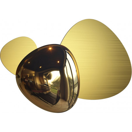 Kinkiet LED Jack-stone Maytoni - Złoty, Designerski