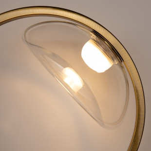Kinkiet Lunare LED Maytoni | Szkło, Mosiądz | Oświetlenie Glamour