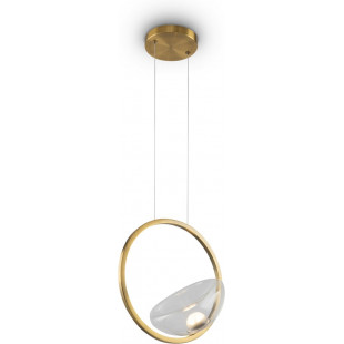 Lampa wisząca Lunare Maytoni: Szkło, Mosiądz, LED | Sklep z Lampami