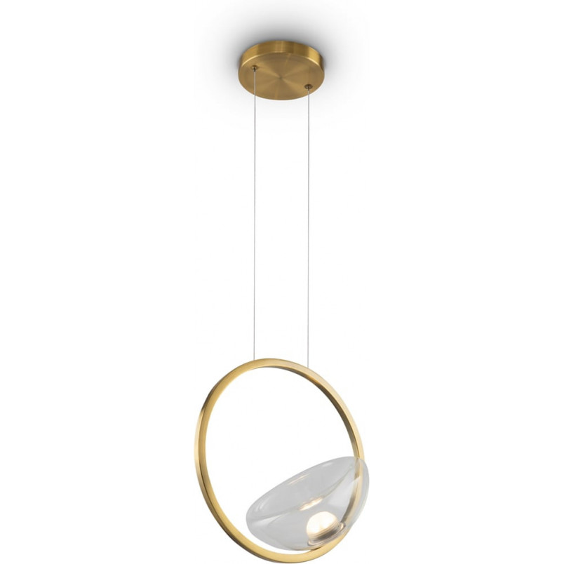 Lampa wisząca Lunare Maytoni: Szkło, Mosiądz, LED | Sklep z Lampami