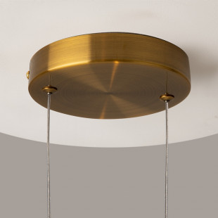 Lampa wisząca Lunare Maytoni: Szkło, Mosiądz, LED | Sklep z Lampami