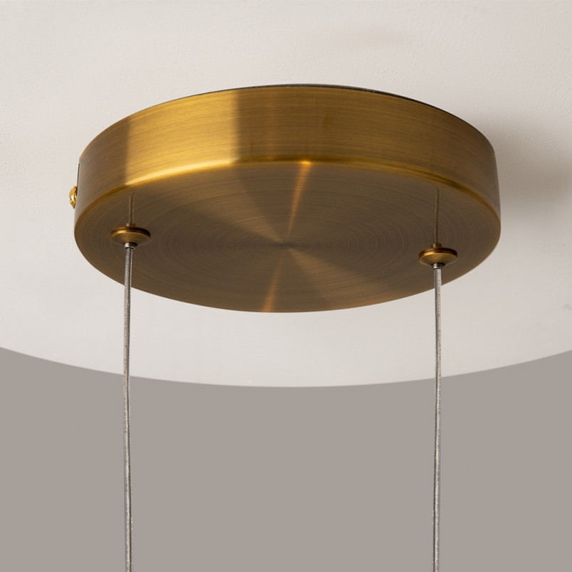 Lampa wisząca Lunare Maytoni: Szkło, Mosiądz, LED | Sklep z Lampami