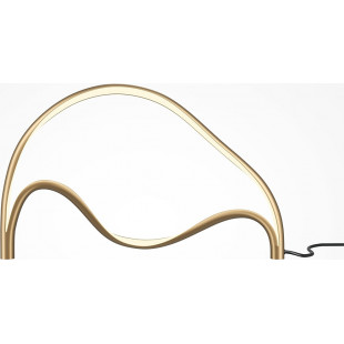 Lampa stołowa mosiądzowa Plons LED Maytoni - Nowoczesny Design
