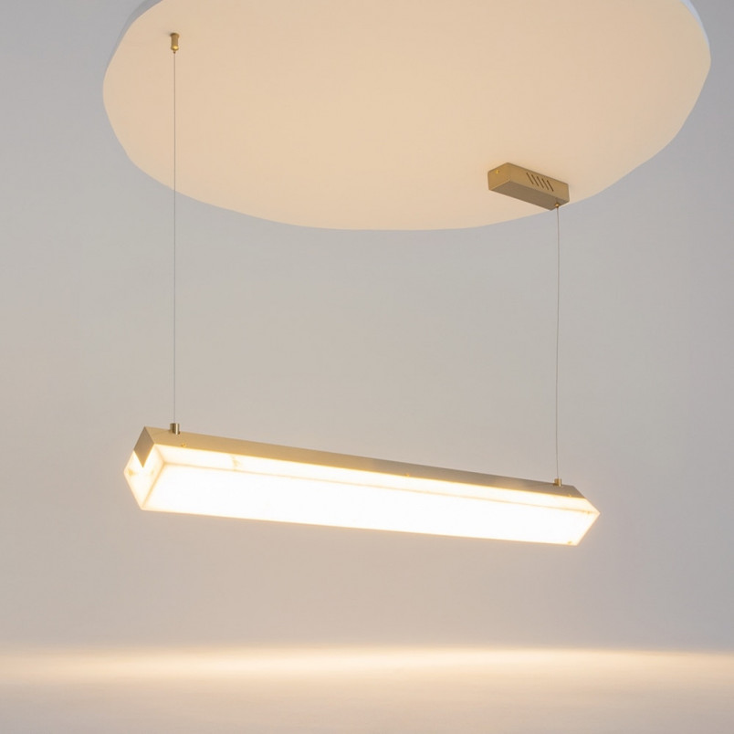 Lampa wisząca Petra LED Maytoni | Marmurowy design