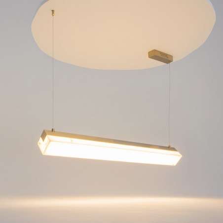 Lampa wisząca Petra LED Maytoni | Marmurowy design