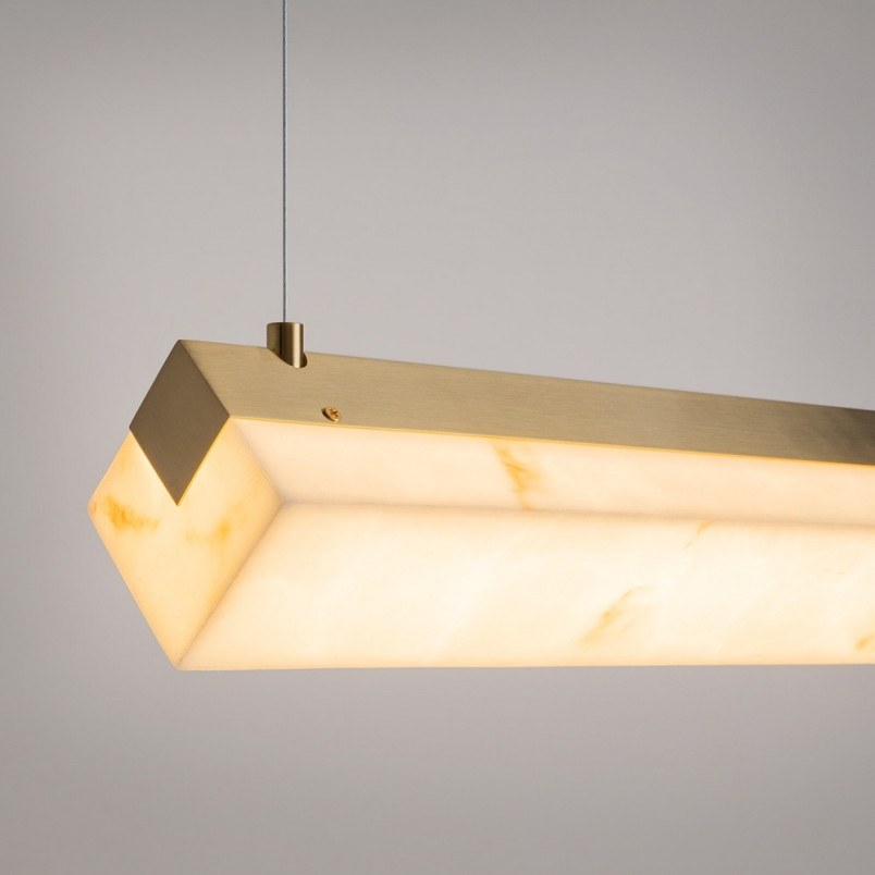 Lampa wisząca Petra LED Maytoni | Marmurowy design