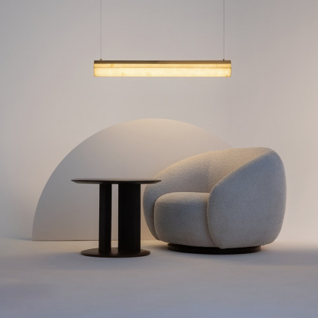 Lampa wisząca Petra LED Maytoni | Marmurowy design