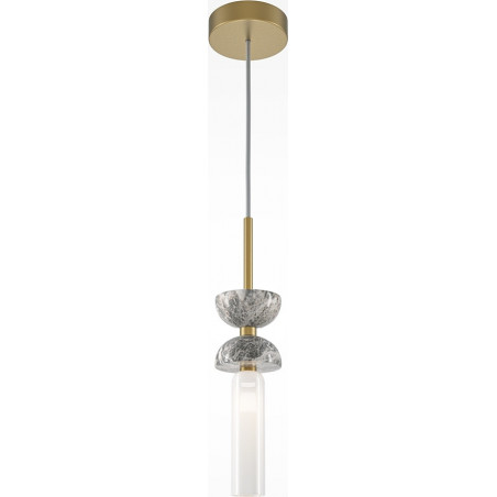 Lampa Wisząca Japandi Maytoni Kyoto - Szkło, Marmur | Sklep