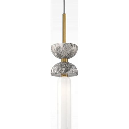 Lampa Wisząca Japandi Maytoni Kyoto - Szkło, Marmur | Sklep