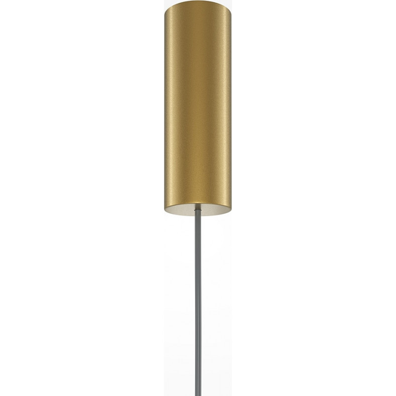 Lampa wisząca Japandi Kyoto Maytoni | Biało-złota, LED 22cm