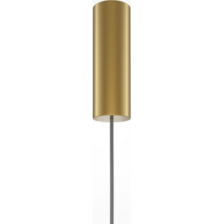 Lampa wisząca Japandi Kyoto Maytoni | Biało-złota, LED 22cm