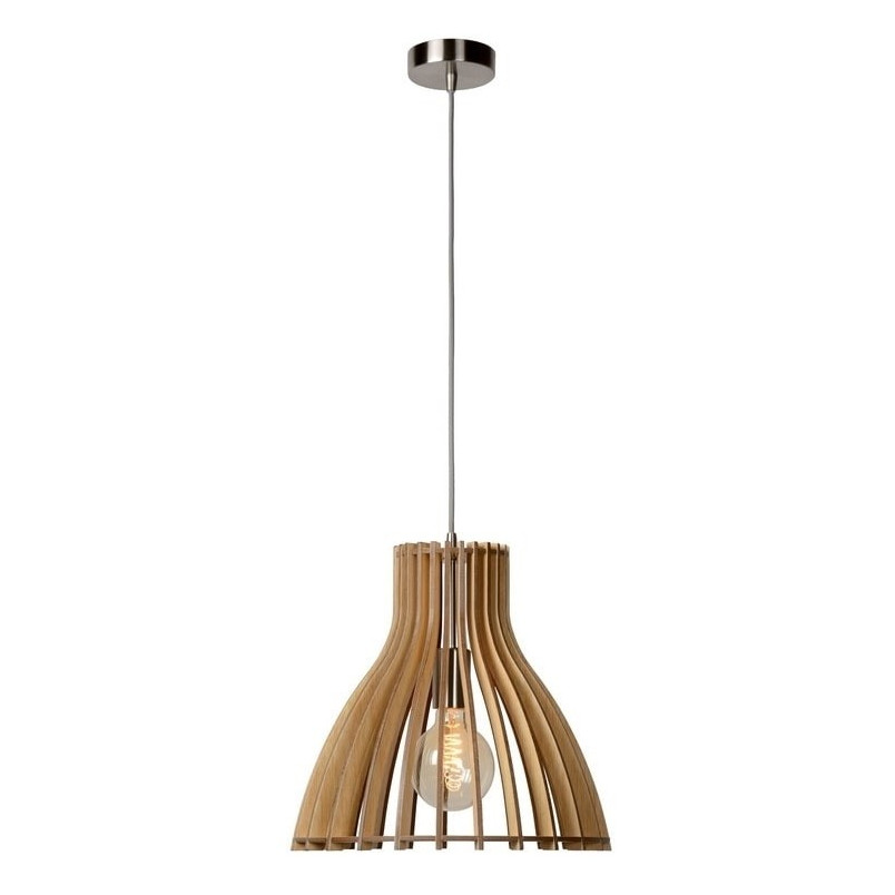 Lampa wisząca drewniana Bounde | Lucide - Skandynawski design