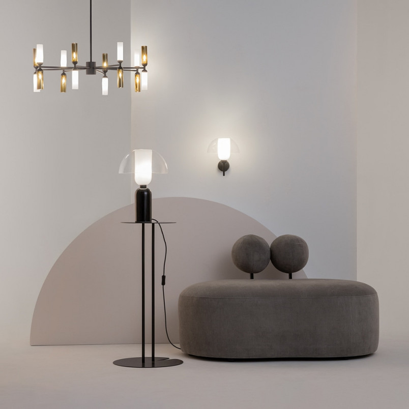 Lampa stołowa Memory Maytoni - Elegancki design, szklany klosz