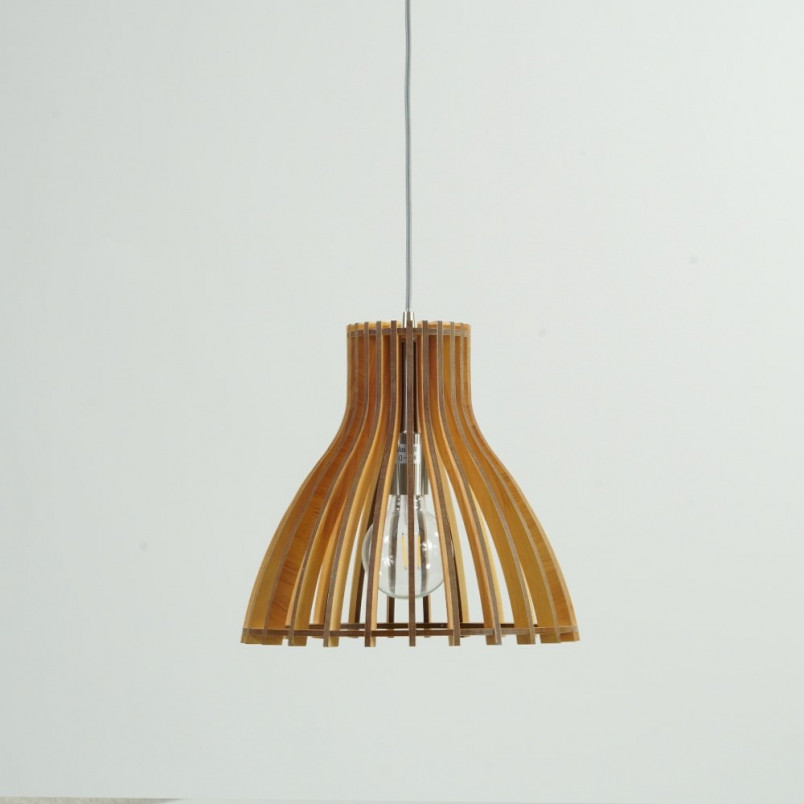 Lampa wisząca drewniana Bounde | Lucide - Skandynawski design