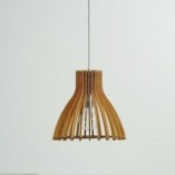 Lampa wisząca drewniana Bounde | Lucide - Skandynawski design