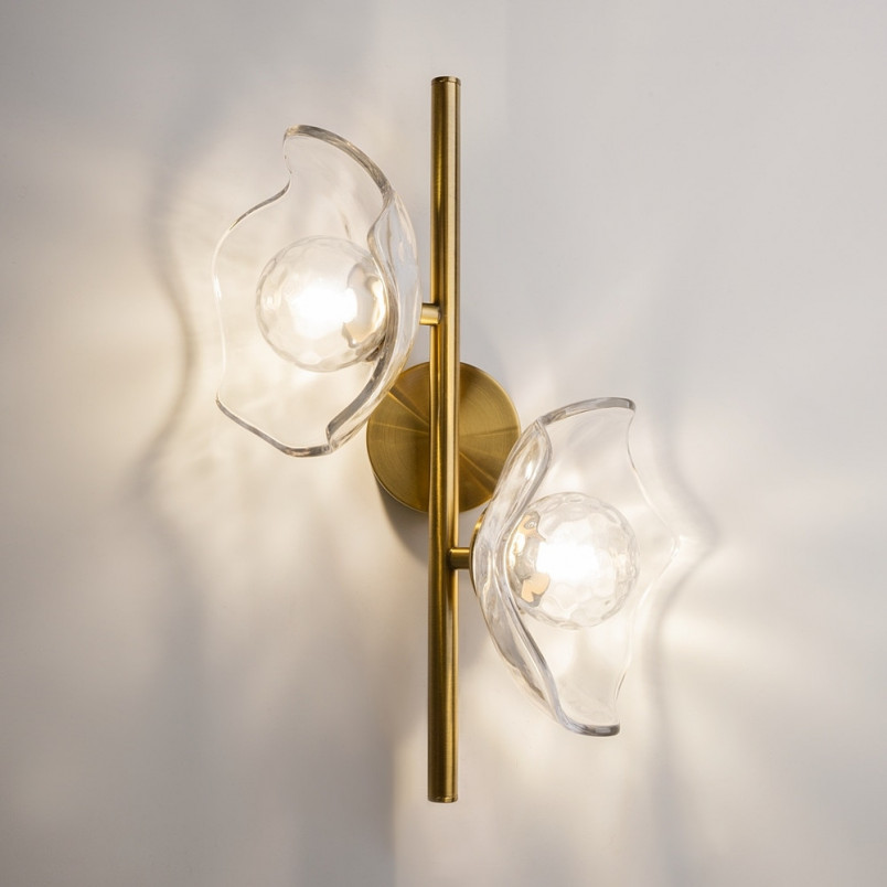 Kinkiet szklany podwójny Miracle Maytoni - Elegancki design