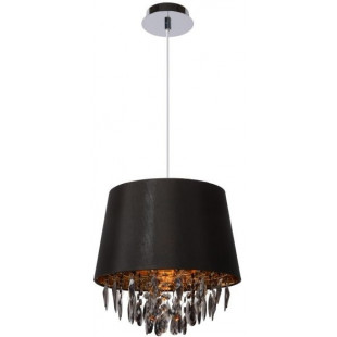Lampa wisząca glamour Lucide Dolti 30 Czarna - Outlet