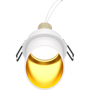 Lampa podtynkowa Lipari Maytoni - biało-złota | Sklep z lampami