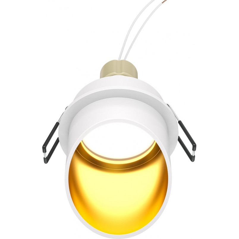 Lampa podtynkowa Lipari Maytoni - biało-złota | Sklep z lampami