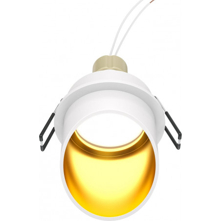 Lampa podtynkowa Lipari Maytoni - biało-złota | Sklep z lampami