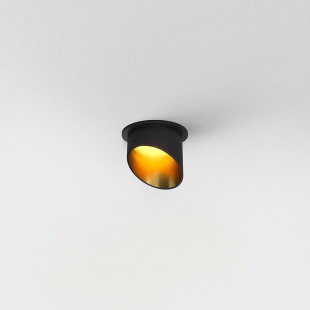 Lampa podtynkowa Lipari Maytoni | Czarno-złota, GU10