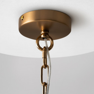 Lampa wisząca Aster - Maytoni | Art Deco, szkło, złoto