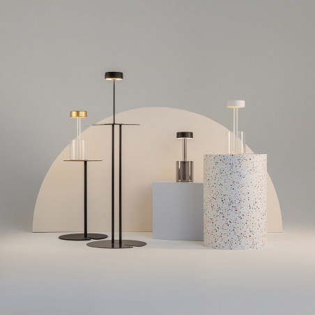 Lampa stołowa LED Maytoni: Nowoczesny design, USB, ściemniacz