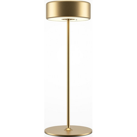 Lampa stołowa LED Maytoni AI Collaboration - Złota, Przenośna