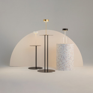 Lampa stołowa LED Maytoni AI Collaboration - Złota, Przenośna