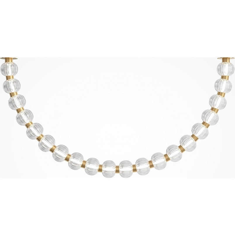 Lampa Wisząca Glamour Maytoni Amulet LED | 150cm, Złoto