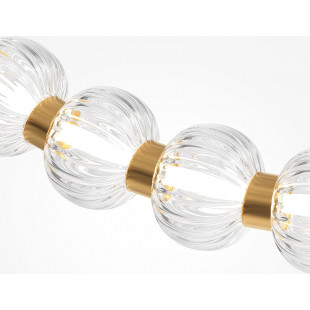 Lampa Wisząca Glamour Maytoni Amulet LED | 150cm, Złoto
