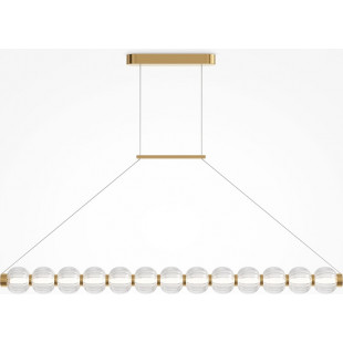 Lampa Wisząca Glamour Maytoni Amulet LED | 110cm, Złoto