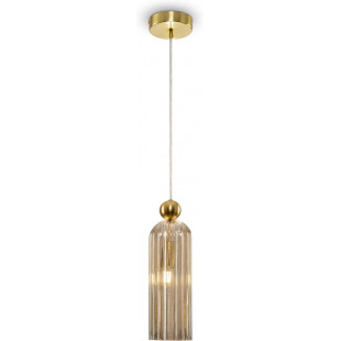 Lampa wisząca Antic Maytoni - Szkło, Bursztyn, Złoto | Sklep z Lampami