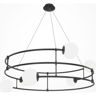 Lampa wisząca Balance Maytoni | Czarno-biała, 81cm