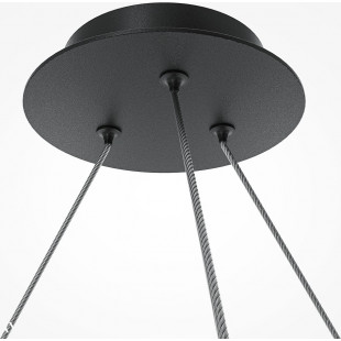 Lampa wisząca Balance Maytoni | Czarno-biała, 81cm