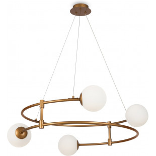 Lampa wisząca Balance Maytoni | Biało-złote kule | Sklep Lamp