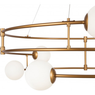 Lampa wisząca Balance VI - biało-złota Maytoni | Sklep z lampami