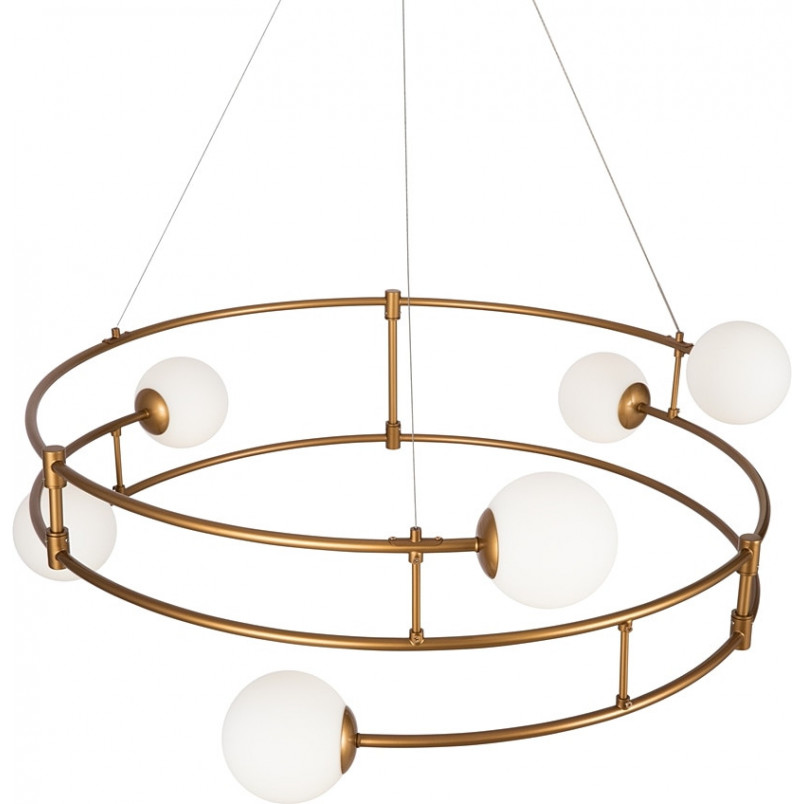 Lampa wisząca Balance VI - biało-złota Maytoni | Sklep z lampami