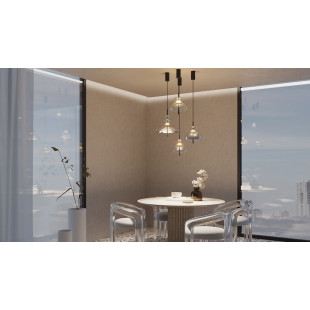Lampa Wisząca Maytoni Bangkok II LED | Szkło Dymione | Kup Teraz