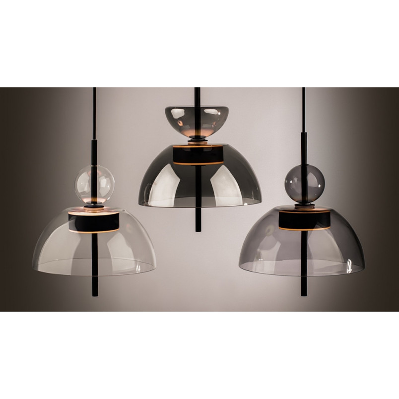 Lampa Wisząca Maytoni Bangkok II LED | Szkło Dymione | Kup Teraz