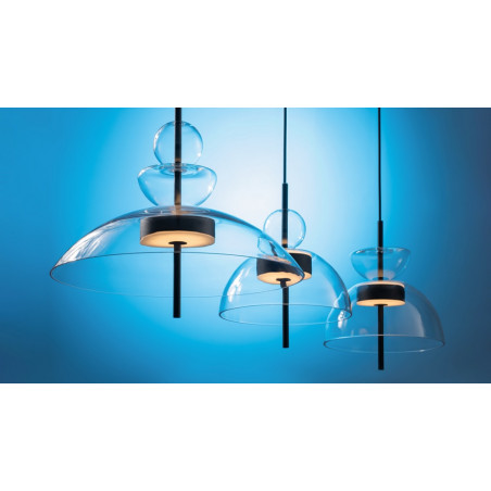 Lampa Wisząca Maytoni Bangkok II LED | Szkło Dymione | Kup Teraz