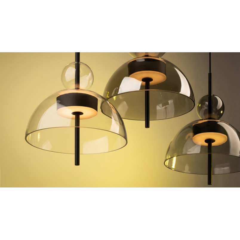 Lampa Wisząca Maytoni Bangkok II LED | Szkło Dymione | Kup Teraz