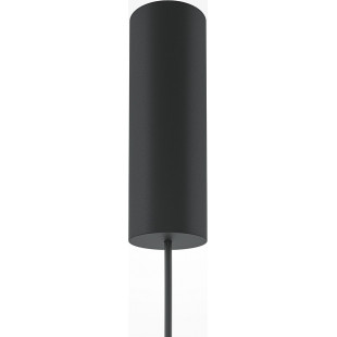 Lampa wisząca Maytoni Bangkok II LED | Szklana, Szara, 25cm