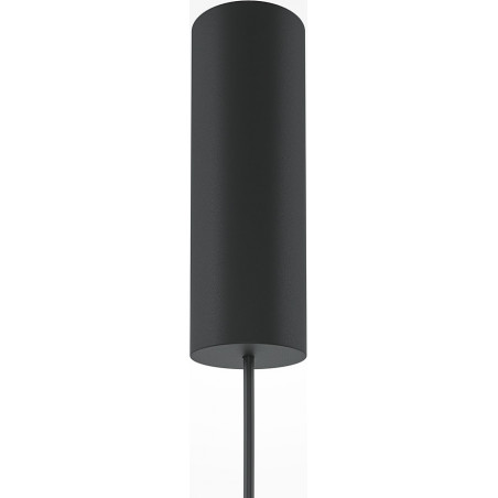 Lampa wisząca Maytoni Bangkok II LED | Szklana, Szara, 25cm