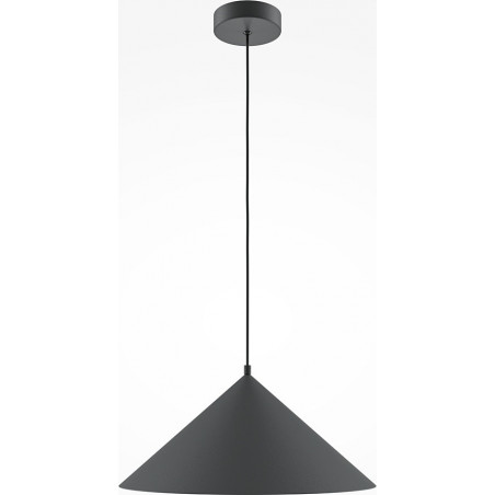 Lampa wisząca stożek czarna Maytoni - Basic Colors 35cm